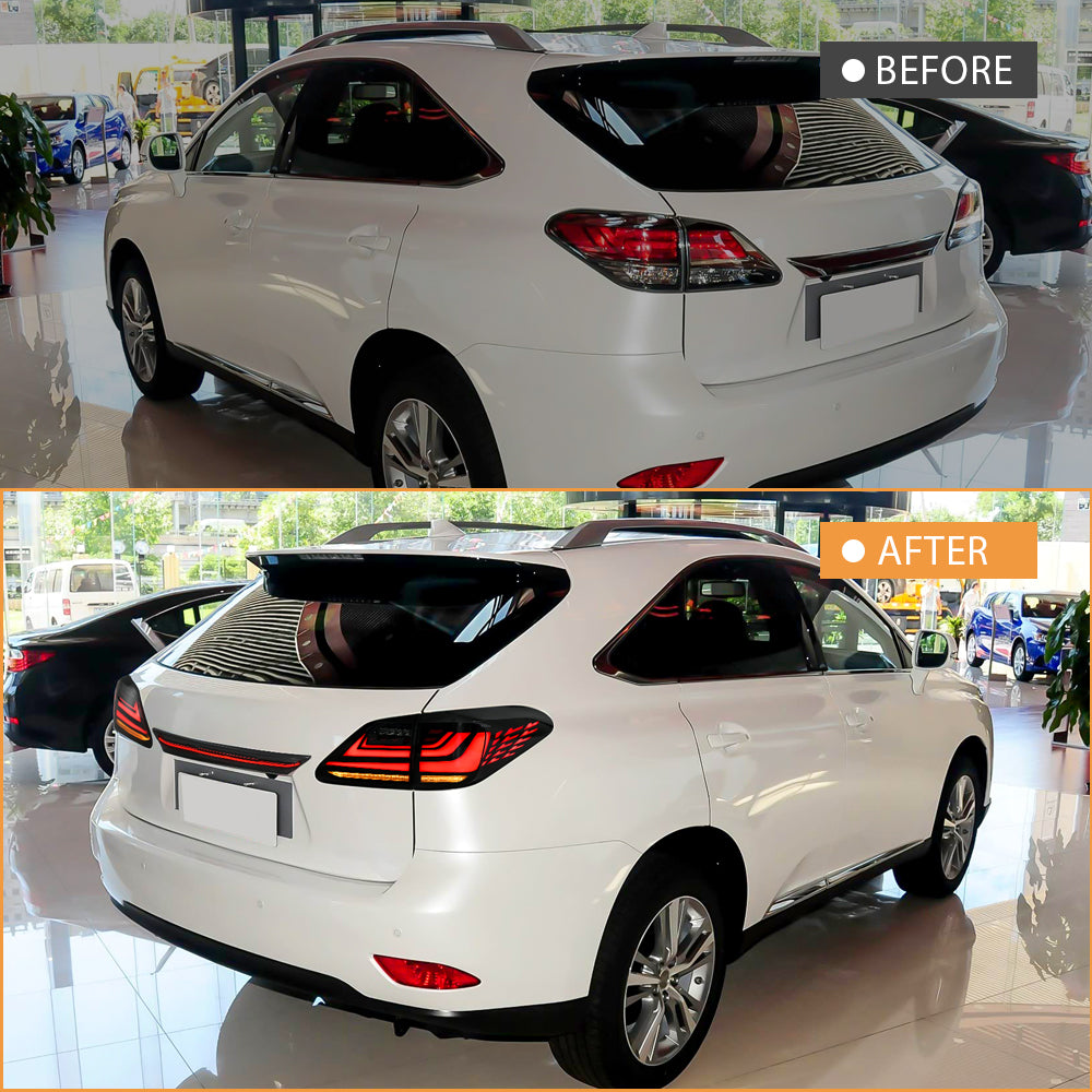 TT-ABC LED Tail Lights for 2009-2015 Lexus RX270 RX350 RX450 RX330 RX4