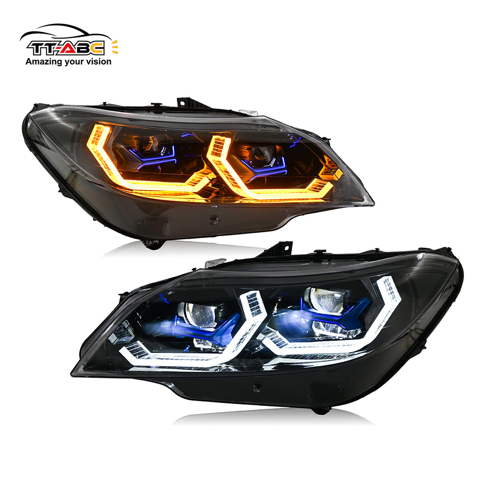 TT-ABC Led Headlight for 2009-2013 BMW Z4 E89 HID/AFS LED Sequential Projector Headlights