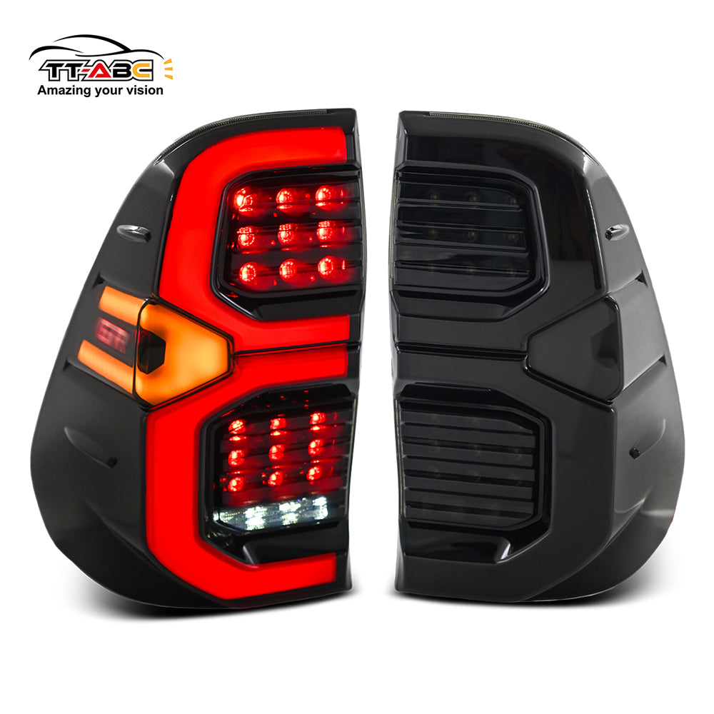 Luz trasera LED TT-ABC para Toyota Hilux 2016-2023