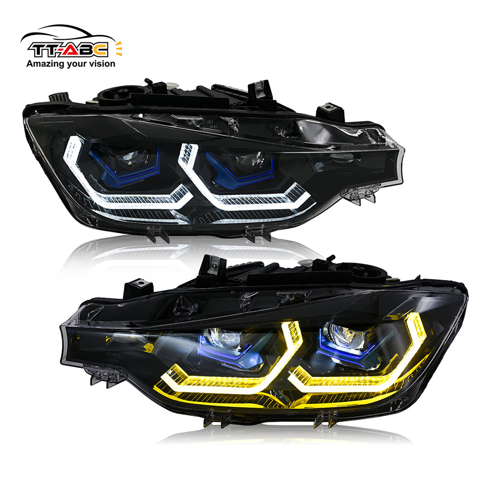 Für 2013-2018 BMW 3er F30 F31 328i 335i LED-Scheinwerfer-Montageprojektor