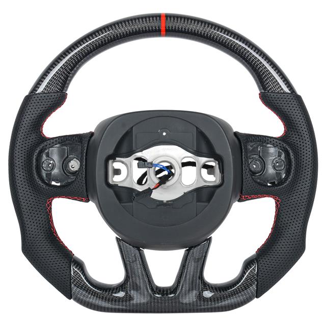 2015+ Dodge Challenger/Charger/SRT Real Carbon Fiber Steering Wheel