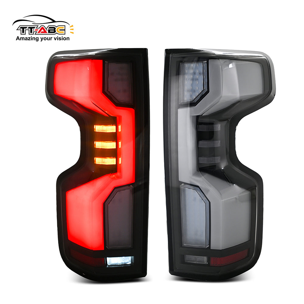 TT-ABC LED Tail Lights for 2019-2023 Chevrolet Silverado 1500