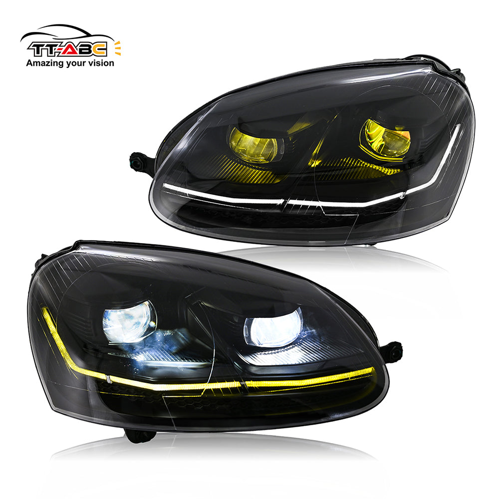 TT-ABC Led Headlight for 2005-2010 Volkswagen Golf 7/Golf 5/MK5(Not for GTI/R)