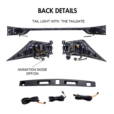 LED Tail Light For Lexus IS250 IS300 IS350 IS500 IS200t 2014-2021 Rear Lamps-Lexus-TT-ABC