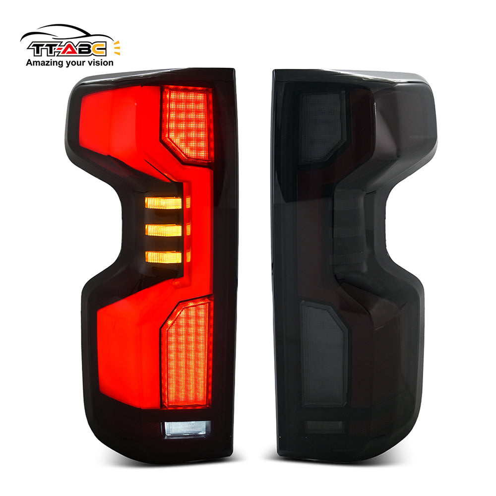 TT-ABC LED Tail Lights for 2019-2023 Chevrolet Silverado 1500