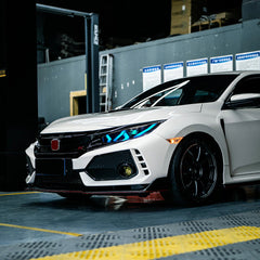 Mods de faros para Honda Civic 2016-2021 Control de cambio de color RGB