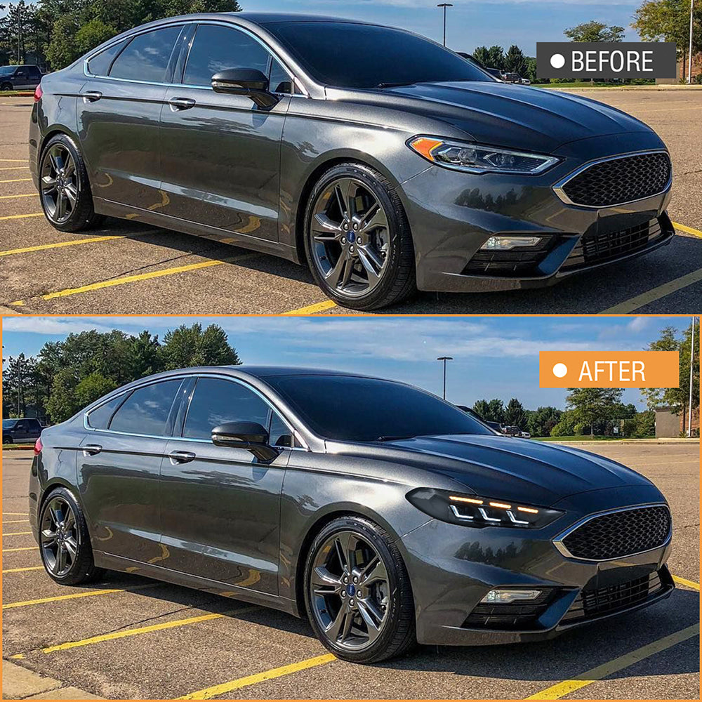 TT-ABC LED-Scheinwerfer für 2017–2020 Ford Fusion Mondeo Projektor-Scheinwerfer