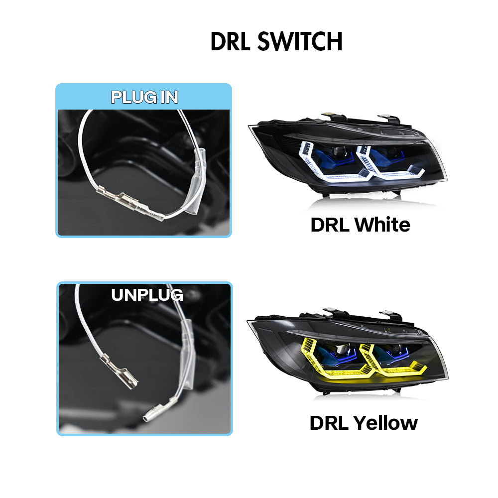 2009-2012 BMW 3シリーズ E90 E91 320i 323i 325 330 335 LEDヘッド