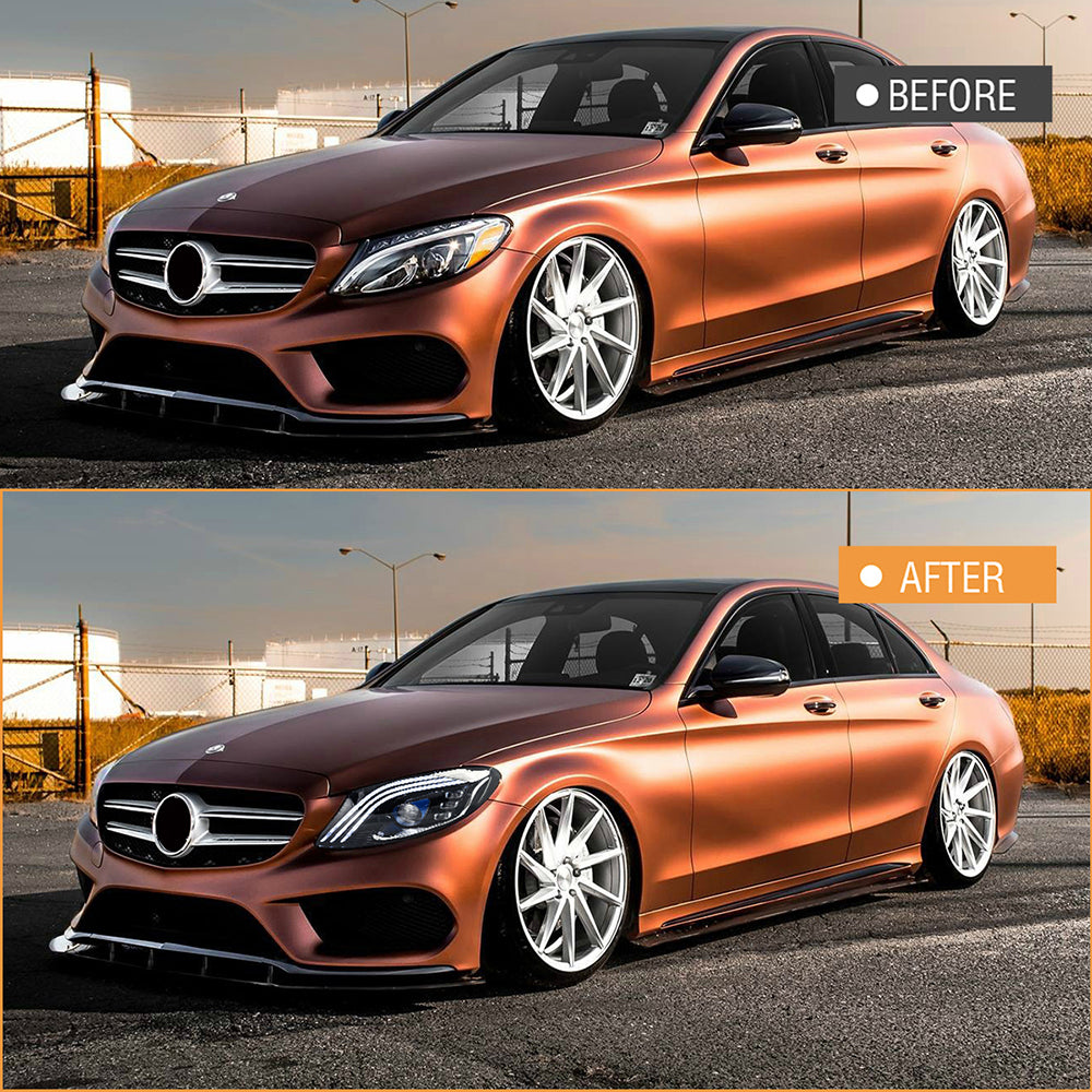 TT-ABC LED Headlights For 2015-2021 Mercedes Benz C-Class C300 W205 w/Animation Headlights Assembly