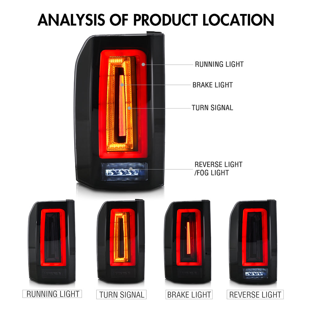 TT-ABC Led Tail Light for 2004-2016 Land Rover Discovery LR3 LR4