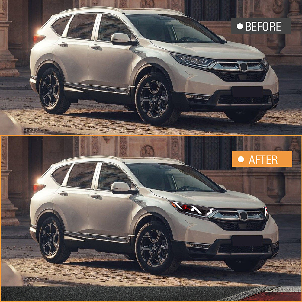 TT-ABC Led Headlight for 2017-2021 Honda CRV LX/EX/EX-L Headlights Assembly