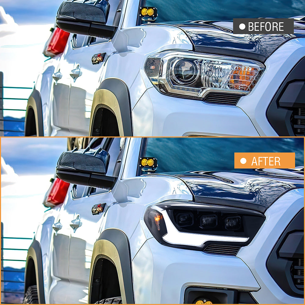 TT-ABC Led Headlight for 2016-2022 Tacoma SR/TRD Sport/TRD Off Road/Limited/TRD PRO
