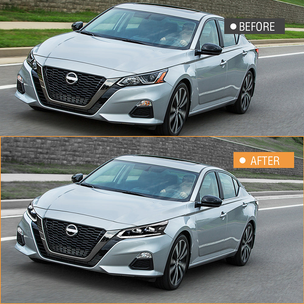 TT-ABC LED Headlights for 2019-2024 Nissan Altima with Start Up Animation Sequential Turn Signal Front Light