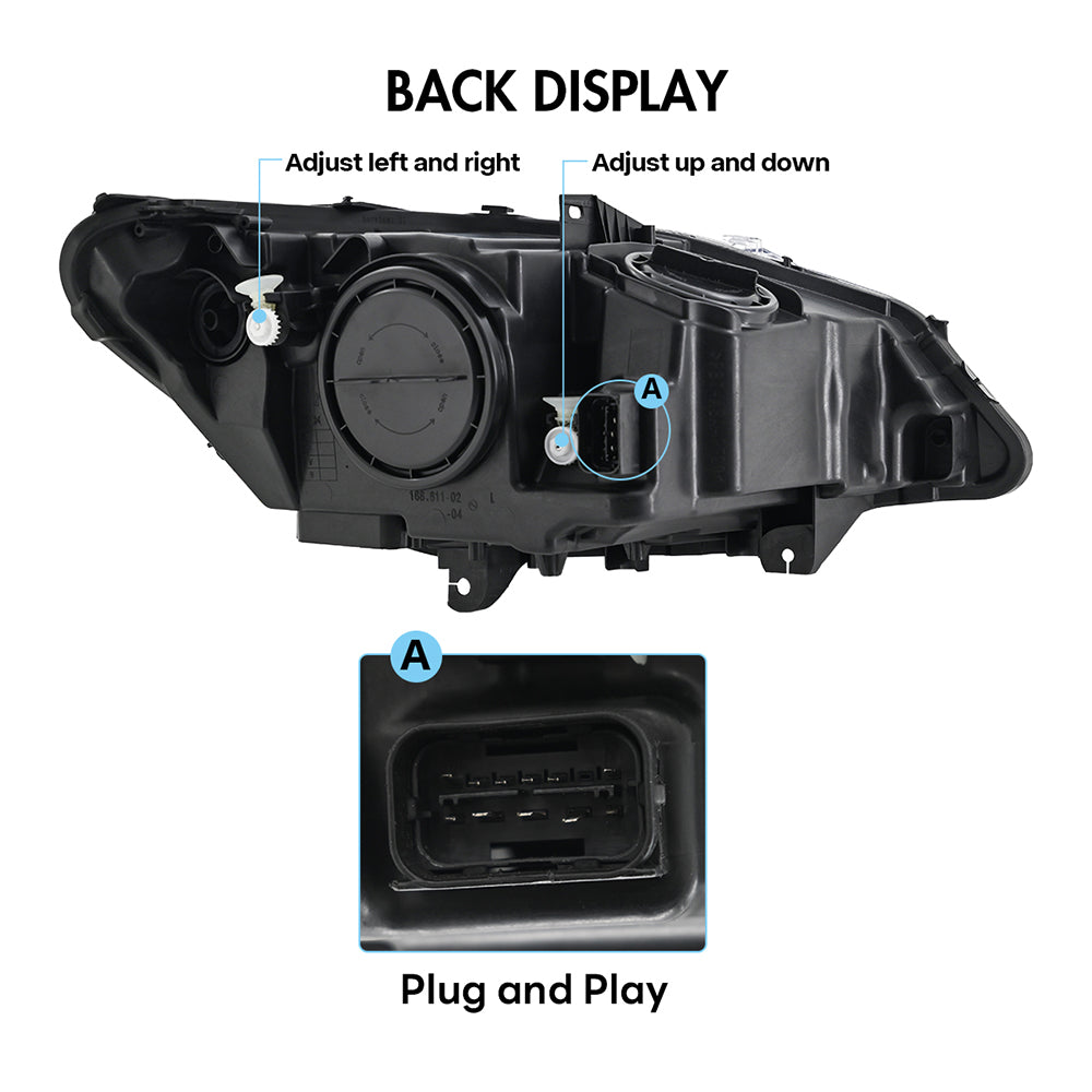TT-ABC LED 헤드라이트 (2009-2012 BMW Z4 E89 HID/AFS LED 시퀀셜