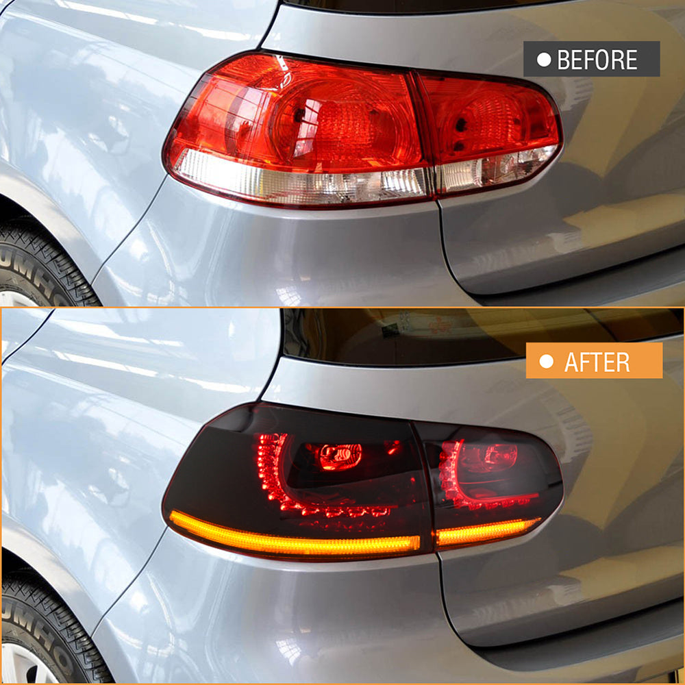 TT-ABC Tail Lights for 2010-2014 Golf 6 Golf MK6 TSI TDI R GTI