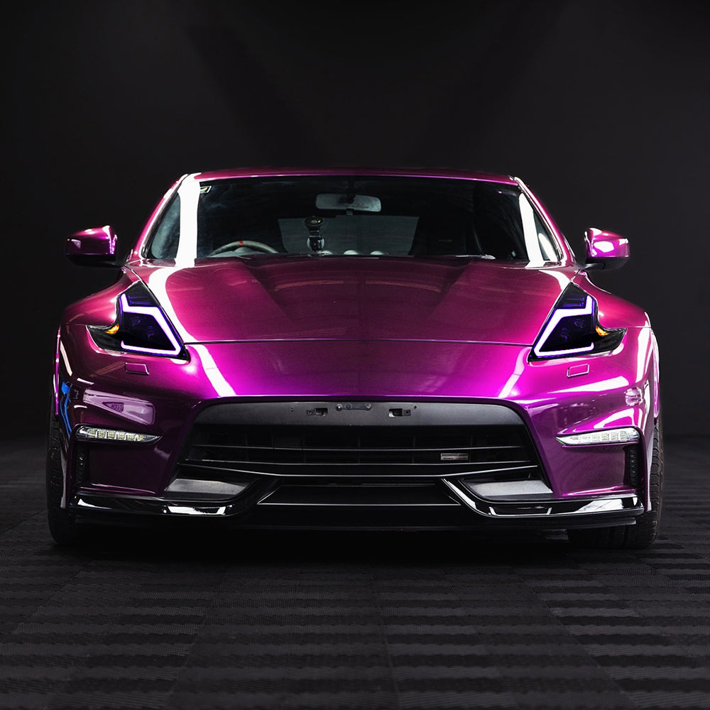 TT-ABC RGB ヘッドライト 2008-2020 日産 370z フェアレディ Z34 用