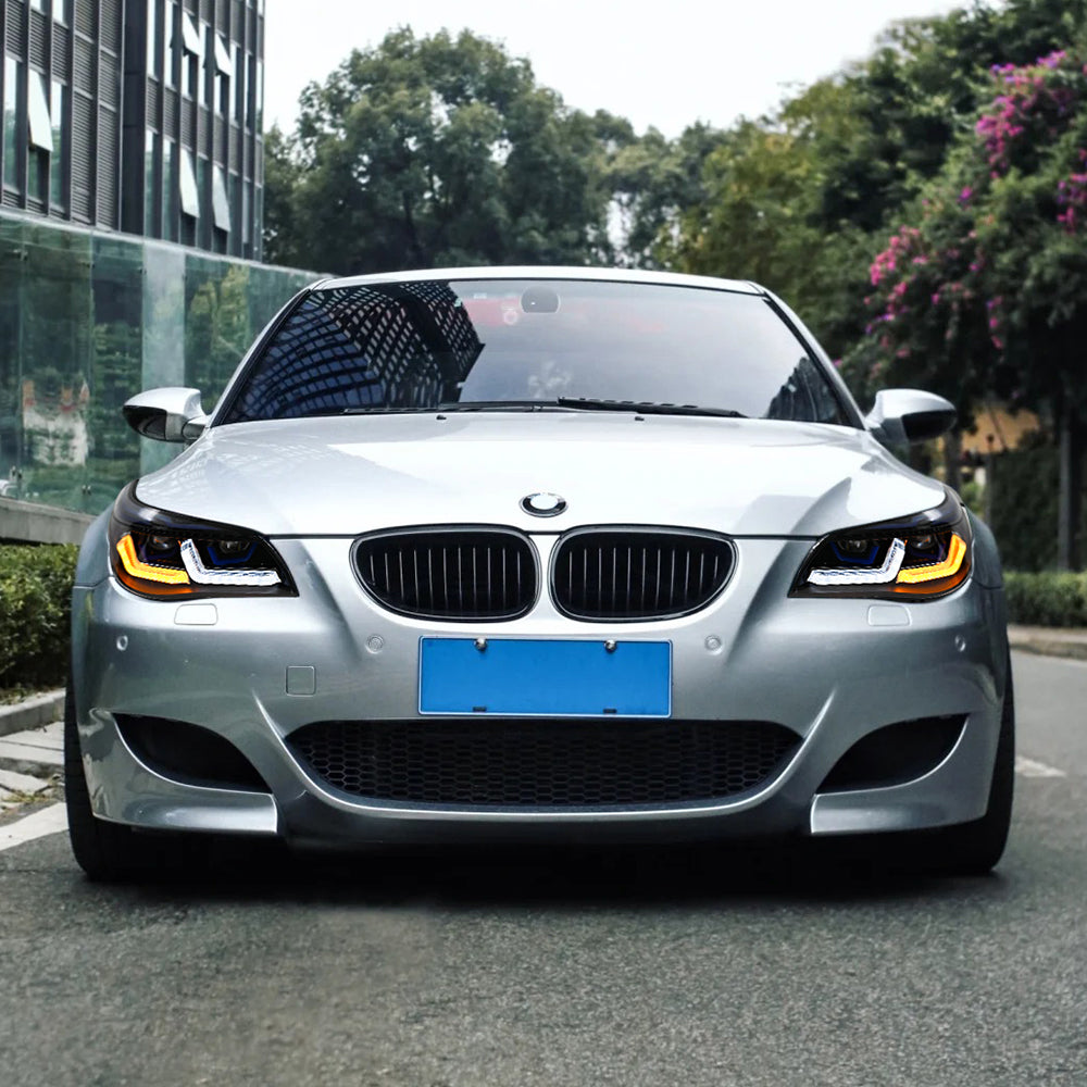 TT-ABC LED Headlights for 2005-2010 BMW 5 Series E60 5th Gen Head Lamp