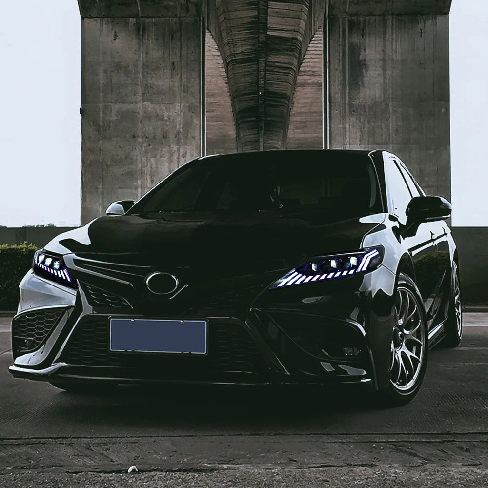 TT-ABC RGB Headlights For 2018-2024 Toyota Camry LE SE XLE XSE TRD (Au