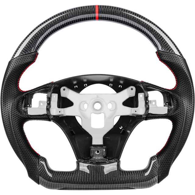 Volante de fibra de carbono para Chevrolet Corvette C6 2012-2013