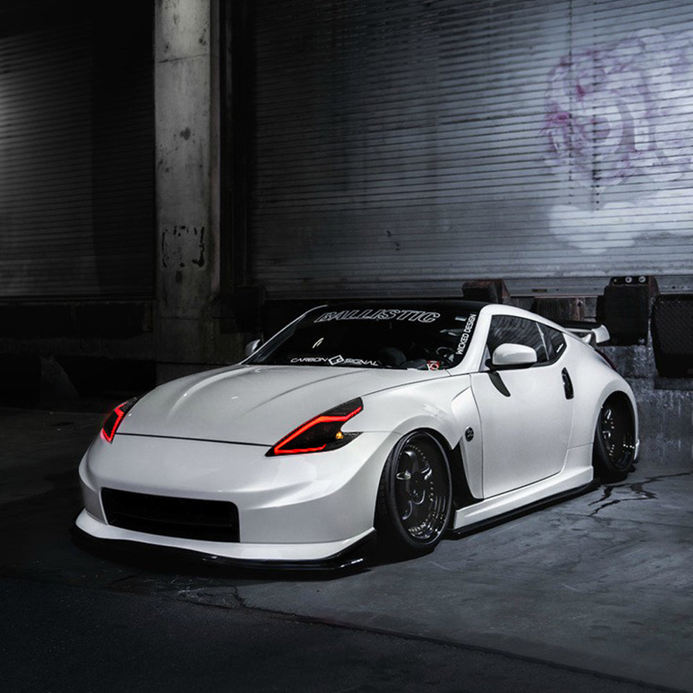 TT-ABC RGB ヘッドライト 2008-2020 日産 370z フェアレディ Z34 用