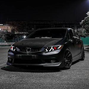 TT-ABC Demon Eye Headlights for 2012-2015 Honda Civic 9th Gen Projector Front Lamp Assembly-TT-ABC-TT-ABC