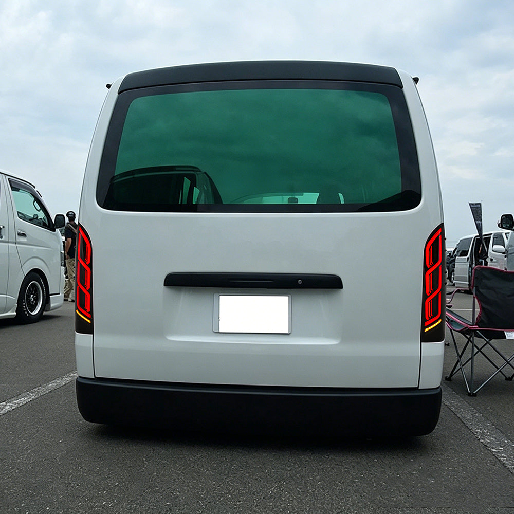 2005-2018 Toyota Hiace H200 LED Tail Lights | TT-ABC Direct Fit
