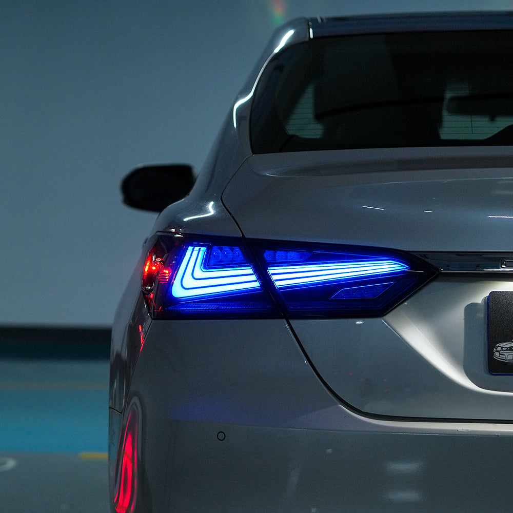 El RGB llevó luces de la cola para 2018-2023 Toyota Camry LE/SE/XLE/XSE/TRD