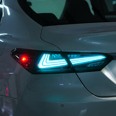El RGB llevó luces de la cola para 2018-2023 Toyota Camry LE/SE/XLE/XSE/TRD
