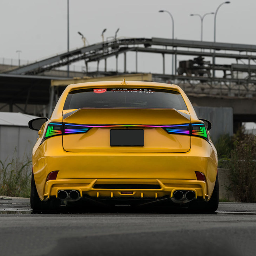 TT-ABC RGB Tail Light For 2014-2020 Lexus IS250 IS300 IS350 IS200t Rea