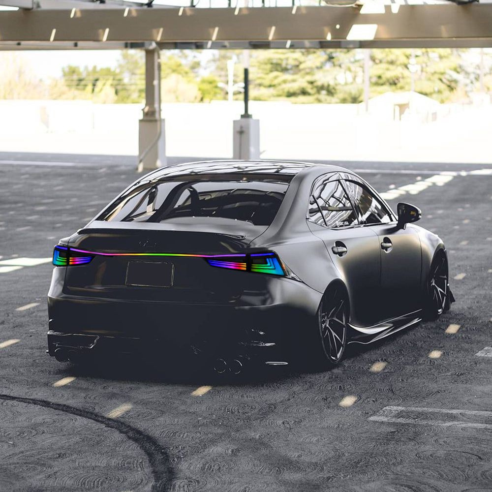 TT-ABC RGB Tail Light For 2014-2020 Lexus IS250 IS300 IS350 IS200t Rea