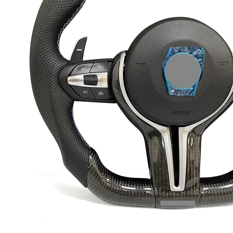 Carbon fiber Steering Wheel for BMW F30 F32 F10 F20 F07 F01 E46 E60 E90 M3 M5 M7 steering wheel-BMW-TT-ABC