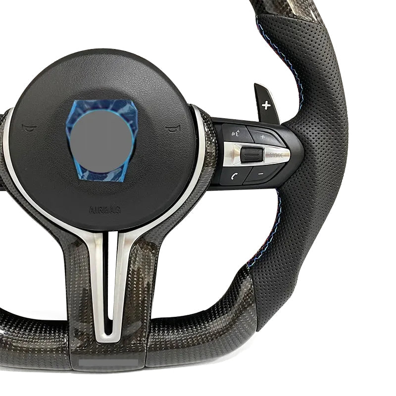 Carbon fiber Steering Wheel for BMW F30 F32 F10 F20 F07 F01 E46 E60 E90 M3 M5 M7 steering wheel-BMW-TT-ABC