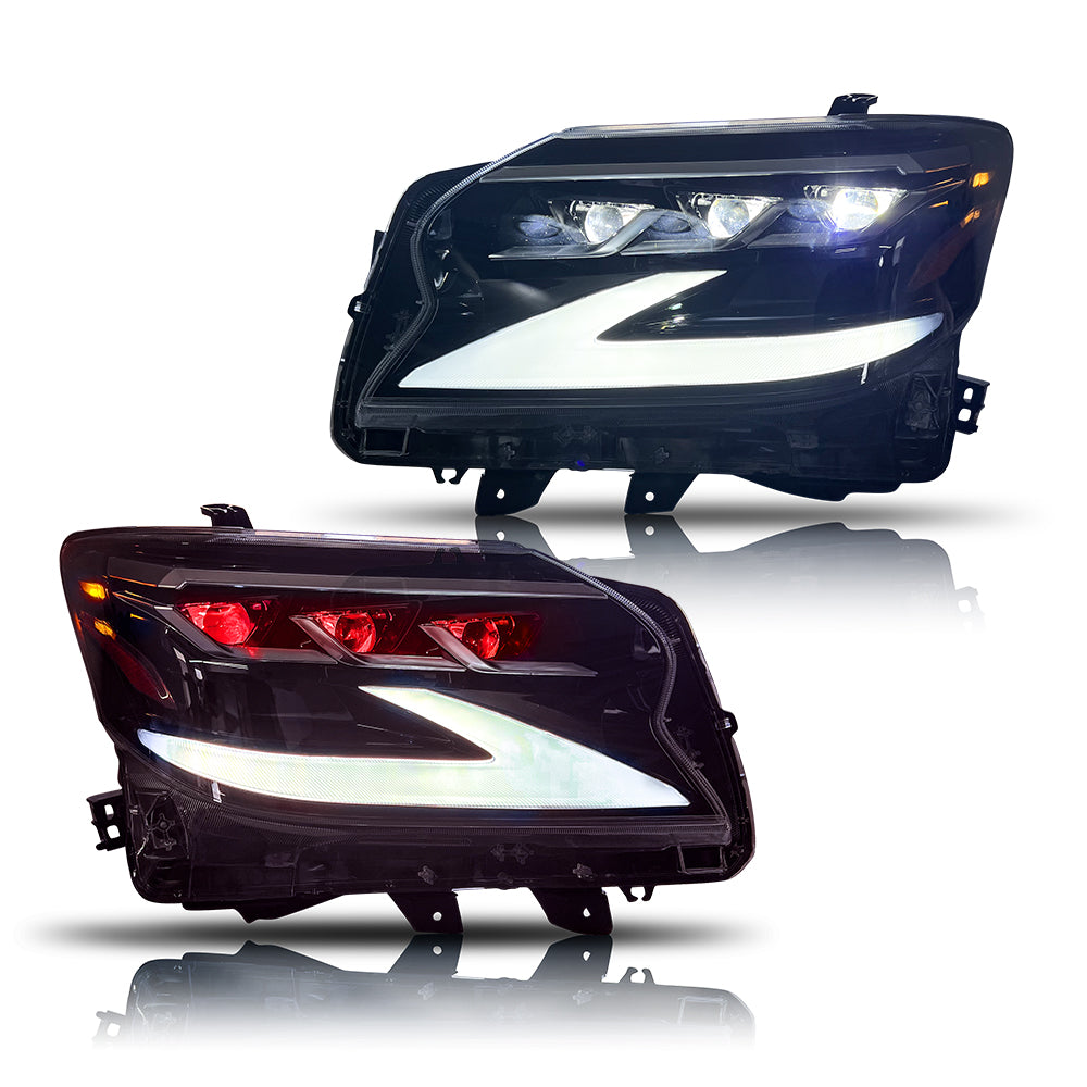 Demon Eye Headlight for Lexus GX460 2014-2019 (Red/Blue)-Lexus-TT-ABC