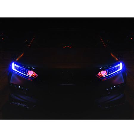 TT-ABC - LED Headlights For Honda Accord 2018-2022 DRL Sequential Blue Start Up Animation-Honda-TT-ABC-86*39*69-TT-ABC