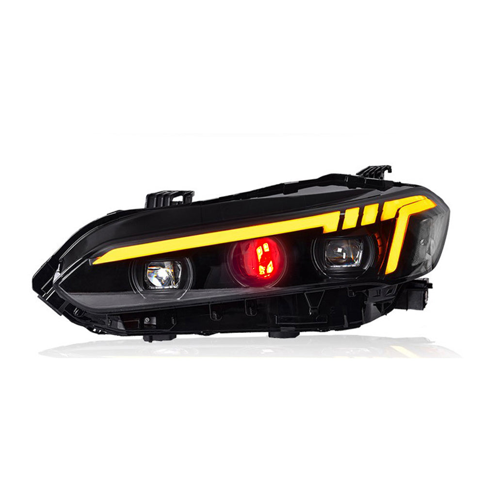 Devil Eye Headlight for 2022-2024 Honda Civic 11th Gen LED Projector Sequential Headlights-Honda-TT-ABC