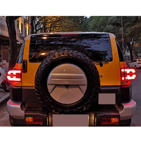 TT-ABC - For Toyota FJ Cruiser 2006-2020 LED Tail Lights Assembly (Clear/smoke)-Toyota-TT-ABC-TT-ABC