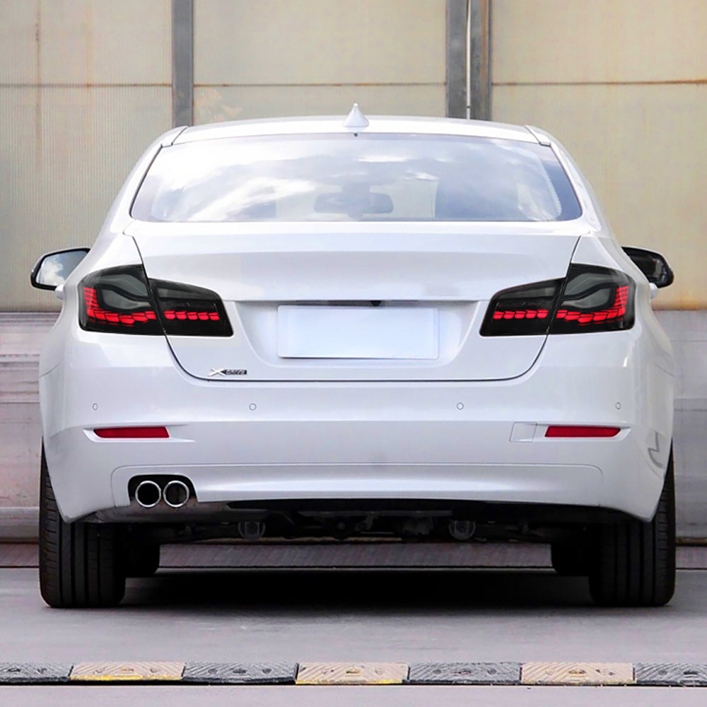 BMW 5シリーズ F10 スモークテールライト BMW F10/5シリーズのテールライトをスモークテールに！シャープ