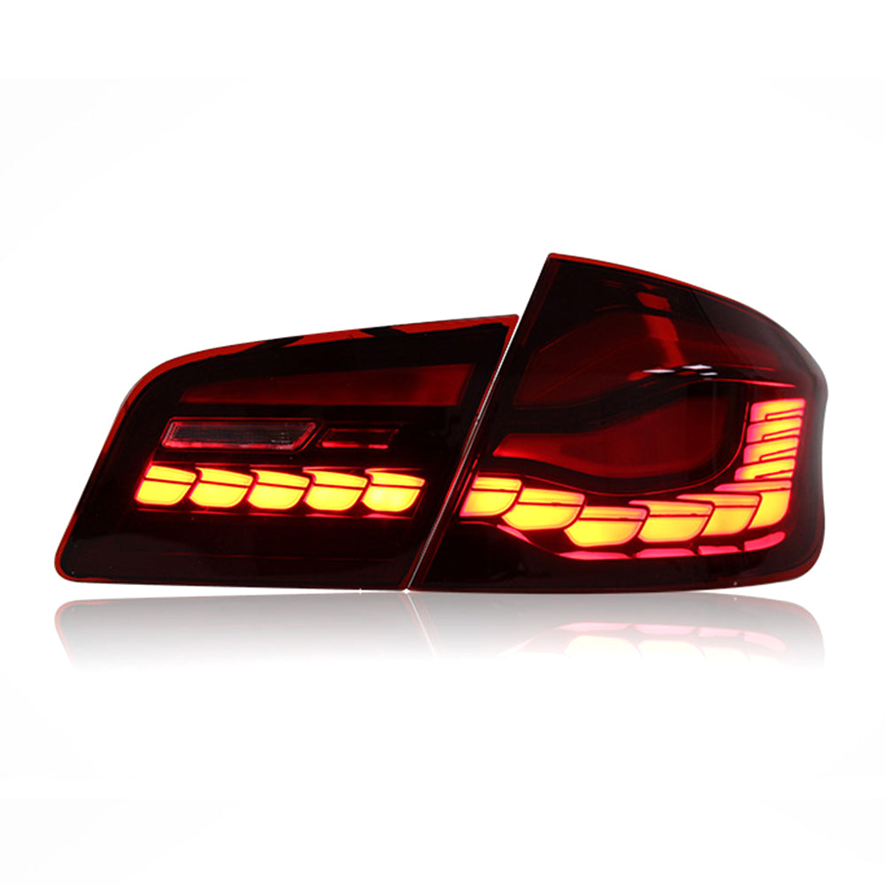 TT-ABC - Led Tail Lights for BMW 5 Series F10 F18 M5 gts 2011-2017 (Smoked/Red)-BMW-TT-ABC-46*41*35-Red-TT-ABC