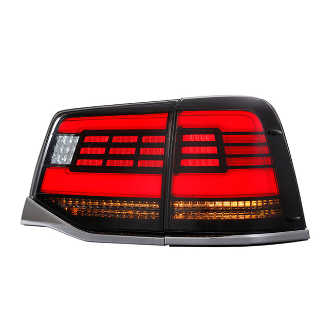 TT-ABC - Led Tail Light Assemblies for 2016-2020 Toyota Land Cruiser turn sequence signal light-Toyota-TT-ABC-58*37*31.5-Smoked-TT-ABC