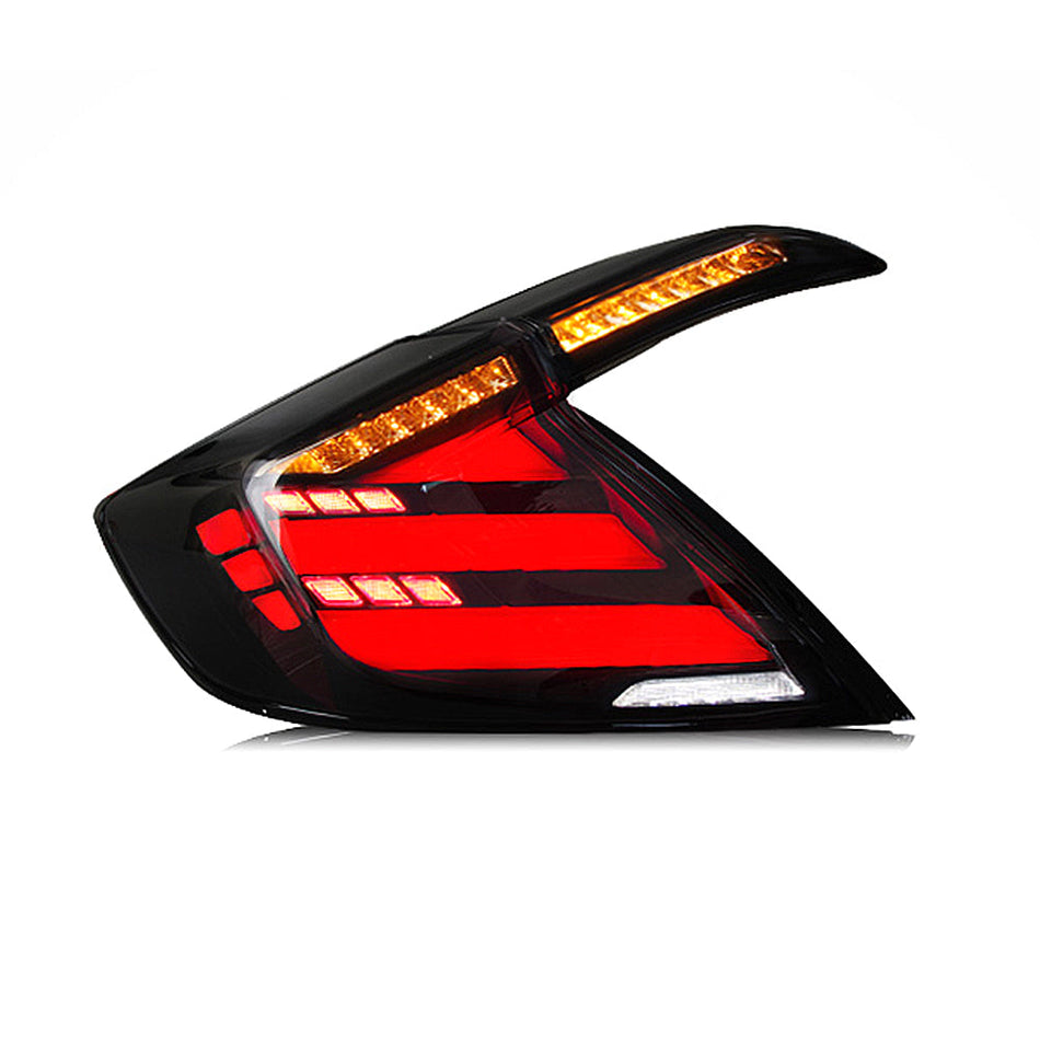 TT-ABC - 2016-21 Honda Civic Hatchback LED Tail Lights-Honda-TT-ABC-61*36*36-Red-TT-ABC