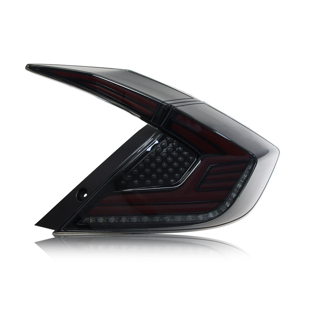 TT-ABC - For Honda Civic hatchback Three compartments 2016-2021 Led Tail light-Honda-TT-ABC-62*36*34-TT-ABC