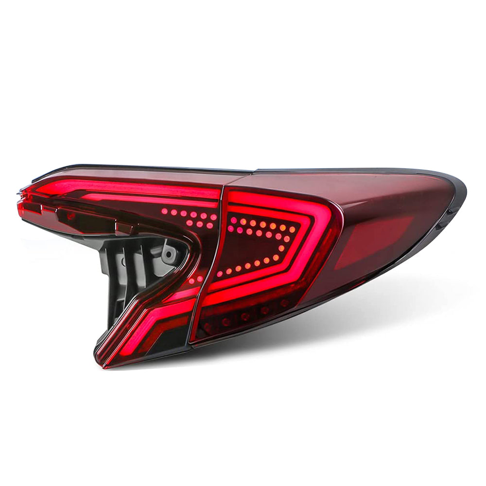 TT-ABC - 2018-2020 Toyota CHR/C-HR Somked/Red LED Tail Lights(NOT For 2021 C-HR GR Sport Models)-Toyota-TT-ABC-TT-ABC