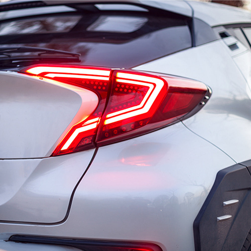 TT-ABC - 2018-2020 Toyota CHR/C-HR Somked/Red LED Tail Lights(NOT For 2021 C-HR GR Sport Models)-Toyota-TT-ABC-TT-ABC