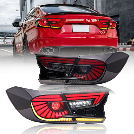 For 2018-2021 Honda Accord 10th Gen Led Tail Lamp-Honda-TT-ABC