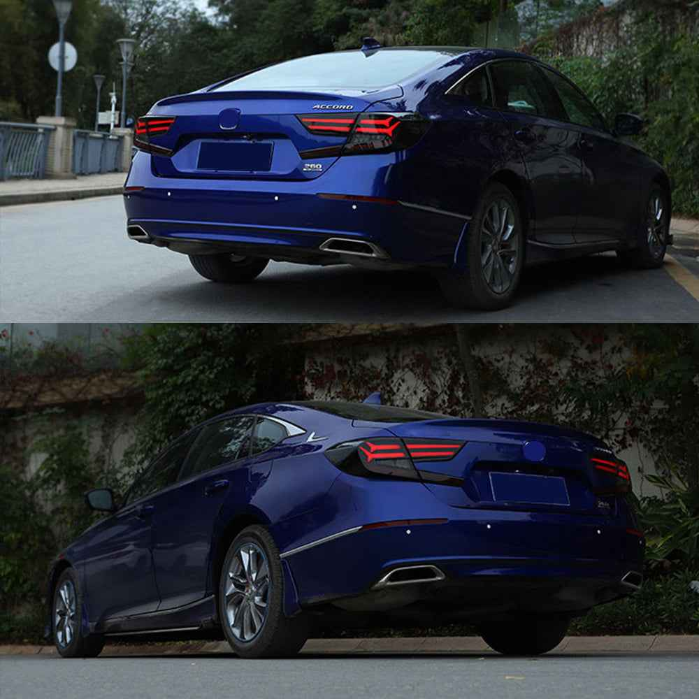 For 2018-2021 Honda Accord 10th Gen Smoke Tail Lights - TT-ABC