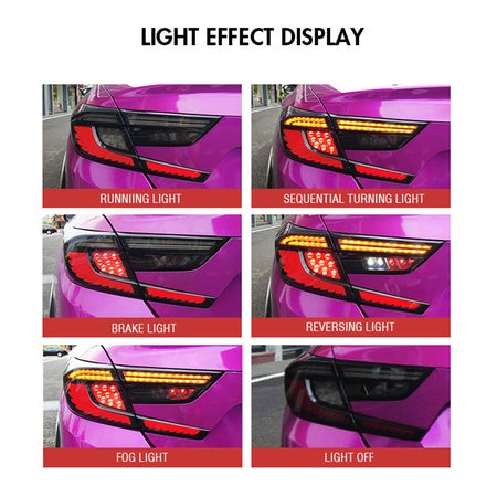 TT-ABC - 2018-2021 Honda Accord LED Tail Lights-Honda-TT-ABC-63*42*27-TT-ABC