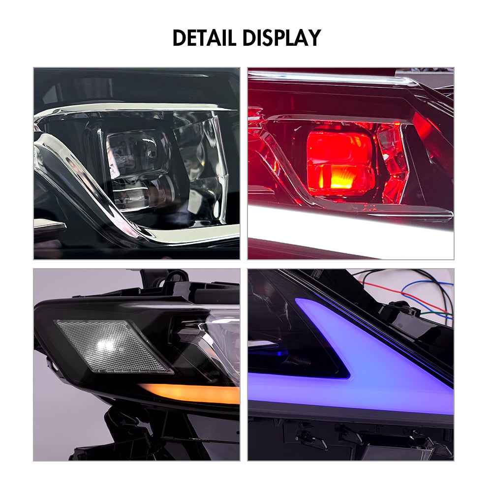 For 2018-2024 Toyota Camry LED Headlights, New Headlights Assembly