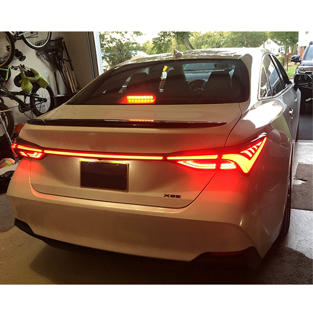 TT-ABC - For Toyota Avalon 2019-2021 LED Tail Lights Assembly LED Rear Lamps (Smoked/Red)-Toyota-TT-ABC-TT-ABC