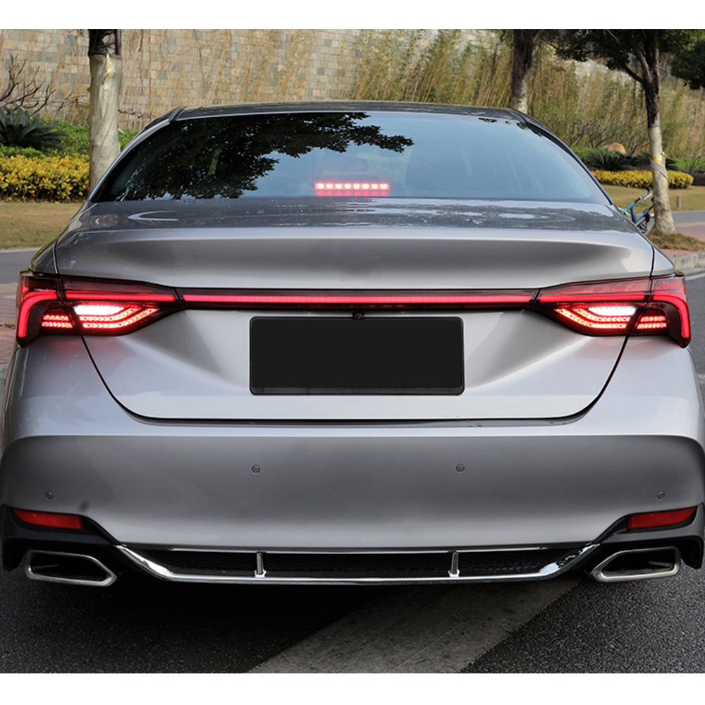 TT-ABC - For Toyota Avalon 2019-2021 LED Tail Lights Assembly LED Rear Lamps (Smoked/Red)-Toyota-TT-ABC-TT-ABC