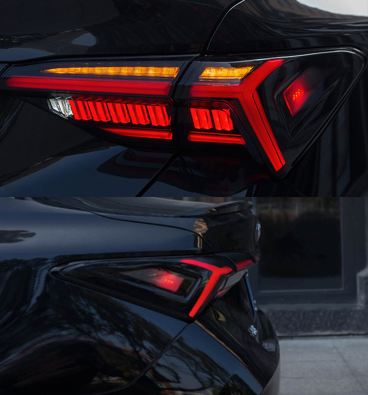 TT-ABC - Led Tail Lights For Toyota Avalon 2019-2020 (Smoked/Red)-Toyota-TT-ABC-TT-ABC